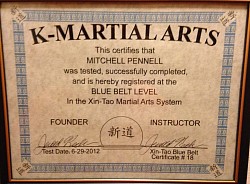 Bluebeltcert