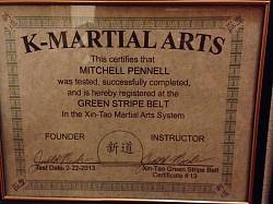 Greenstripecert